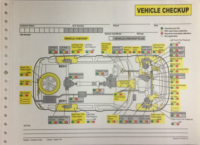 VCH-05/11-2 • Vehicle Checkup, 2 Part